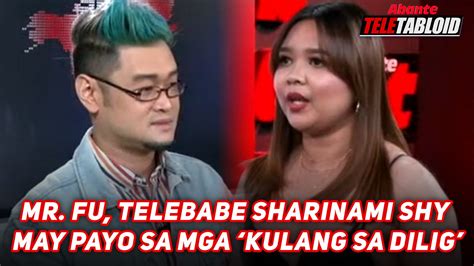 sharinami new scandal|Mr. Fu Nanlambot Tuhod, 'Kinabayo' si Sharinami .